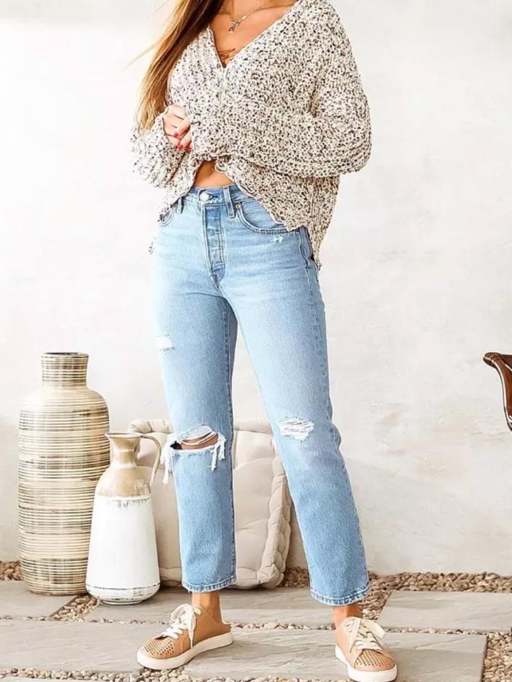 Women’s Levi’s 501 Cropped Jeans W29xL26 - Picture 8 of 8
